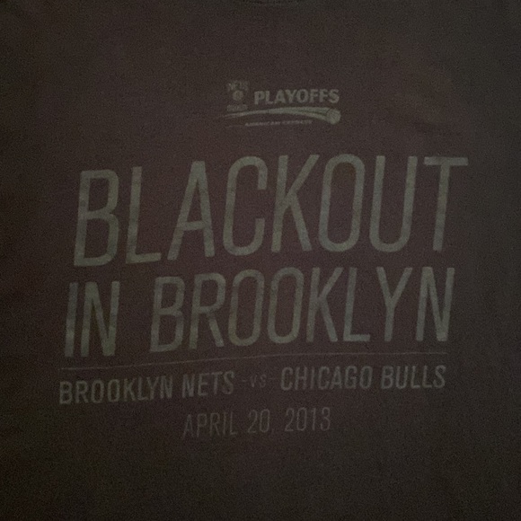 Brooklyn Nets 2013 NBA Playoffs Game Tee - Picture 2 of 3